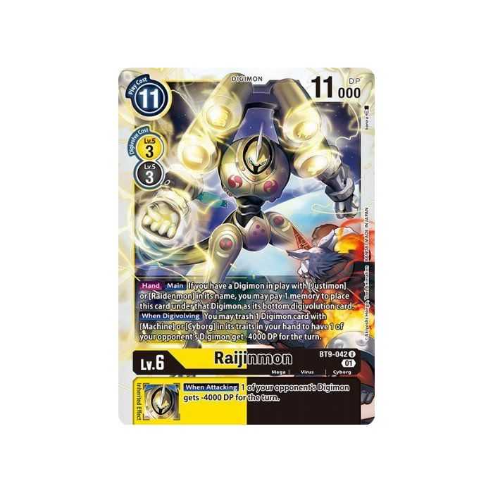 Raijinmon (Uncommon) – BT09 X Record | Carta DIGIMON en México
