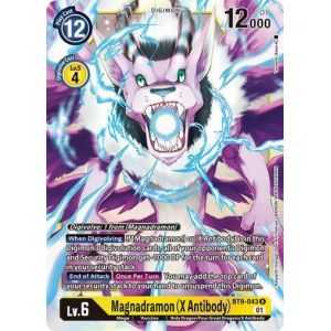 Magnadramon (X Antibody) (Rare) – BT09 X Record | Carta DIGIMON en México