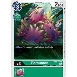 Pomumon (Common) – BT09 X Record | Carta DIGIMON en México