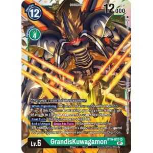 GrandisKuwagamon (Super Rare) – BT09 X Record | Carta DIGIMON en México