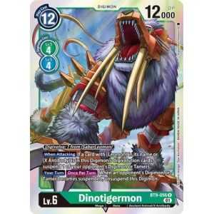 Dinotigermon (Rare) – BT09 X Record | Carta DIGIMON en México