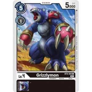 Grizzlymon (Common) – BT09 X Record | Carta DIGIMON en México