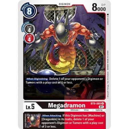 Megadramon (Uncommon) – BT09 X Record | Carta DIGIMON en México