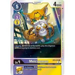 Meicoomon (Rare) – BT09 X Record | Carta DIGIMON en México