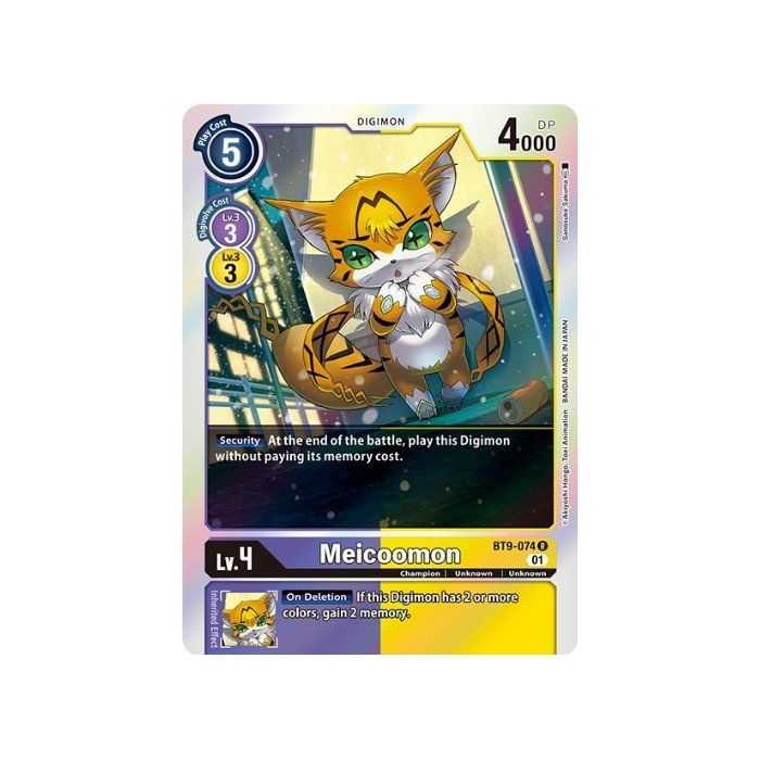 Meicoomon (Rare) – BT09 X Record | Carta DIGIMON en México