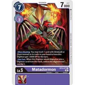 Matadormon (Common) – BT09 X Record | Carta DIGIMON en México