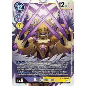 Raguelmon (Rare) – BT09 X Record | Carta DIGIMON en México