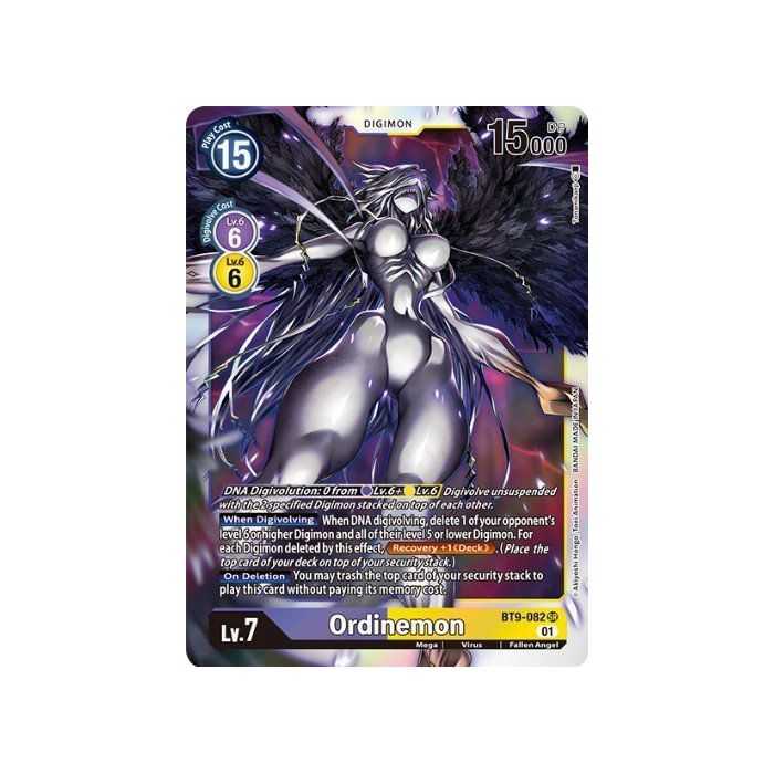 Ordinemon (Super Rare) – BT09 X Record | Carta DIGIMON en México