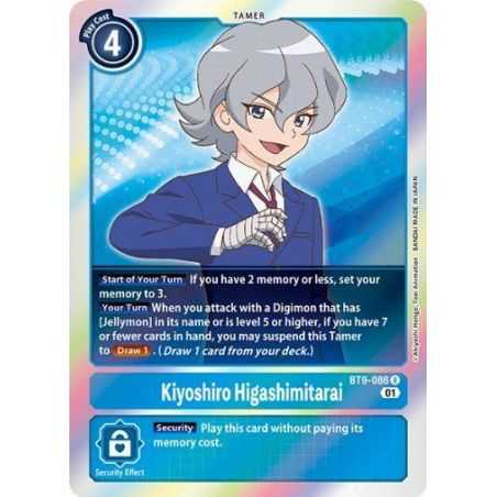 Kiyoshiro Higashimitarai (Rare) – BT09 X Record | Carta DIGIMON en México