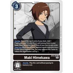 Maki Himekawa (Uncommon) – BT09 X Record | Carta DIGIMON en México