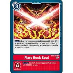 Flare Rock Soul (Common) – BT09 X Record | Carta DIGIMON en México