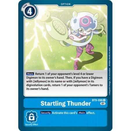 Startling Thunder (Common) – BT09 X Record | Carta DIGIMON en México