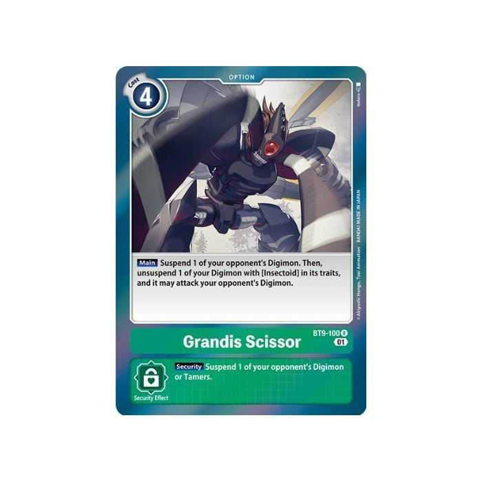 Grandis Scissor (Rare) – BT09 X Record | Carta DIGIMON en México
