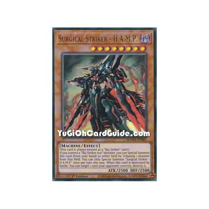 Surgical Striker - H.A.M.P. (Ultra Rare) – Magnificent Mavens | Carta YUGIOH en México