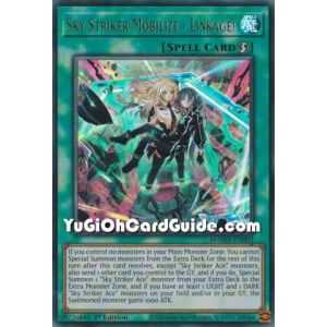 Sky Striker Mobilize - Linkage! (Ultra Rare) – Magnificent Mavens | Carta YUGIOH en México