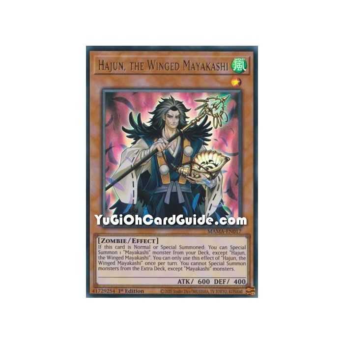 Hajun, the Winged Mayakashi (Ultra Rare) – Magnificent Mavens | Carta YUGIOH en México