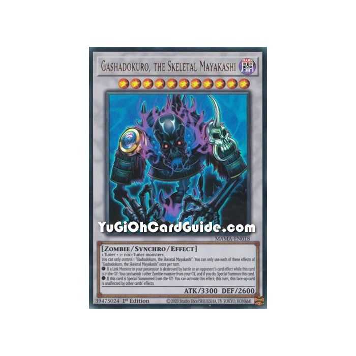 Gashadokuro, the Skeletal Mayakashi (Ultra Rare) – Magnificent Mavens | Carta YUGIOH en México