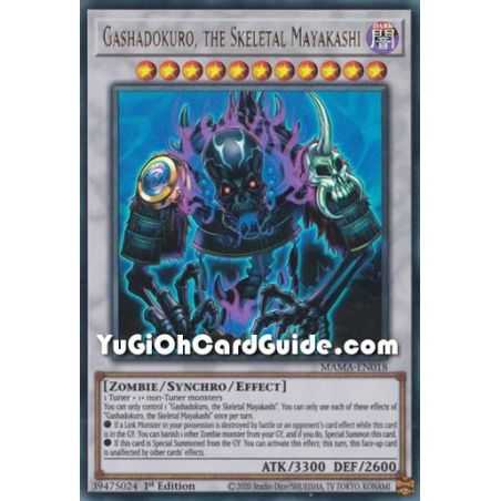 Gashadokuro, the Skeletal Mayakashi (Ultra Rare) – Magnificent Mavens | Carta YUGIOH en México