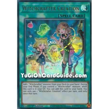 Witchcrafter Creation (Ultra Rare) – Magnificent Mavens | Carta YUGIOH en México