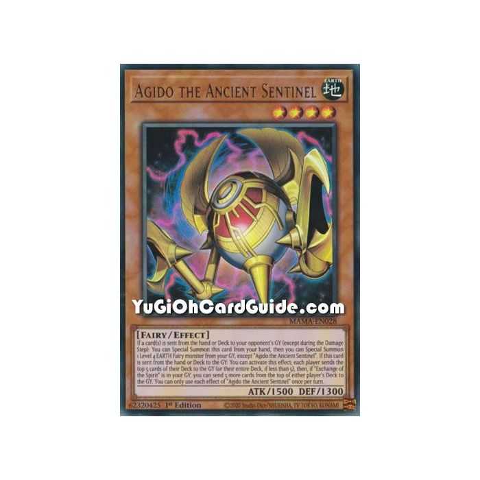 Agido the Ancient Sentinel (Ultra Rare) – Magnificent Mavens | Carta YUGIOH en México