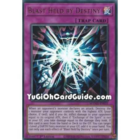 Blast Held by Destiny (Ultra Rare) – Magnificent Mavens | Carta YUGIOH en México
