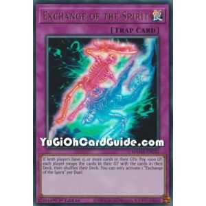 Exchange of the Spirit (Ultra Rare) – Magnificent Mavens | Carta YUGIOH en México