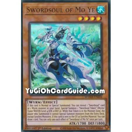 Swordsoul of Mo Ye (Ultra Rare) – Magnificent Mavens | Carta YUGIOH en México