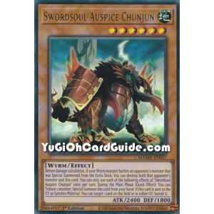 Swordsoul Auspice Chunjun (Ultra Rare) – Magnificent Mavens | Carta YUGIOH en México
