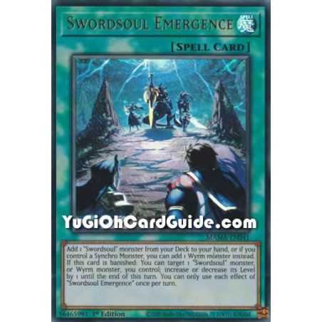 Swordsoul Emergence (Ultra Rare) – Magnificent Mavens | Carta YUGIOH en México