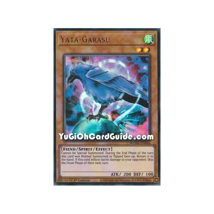 Yata-Garasu (Ultra Rare) – Magnificent Mavens | Carta YUGIOH en México