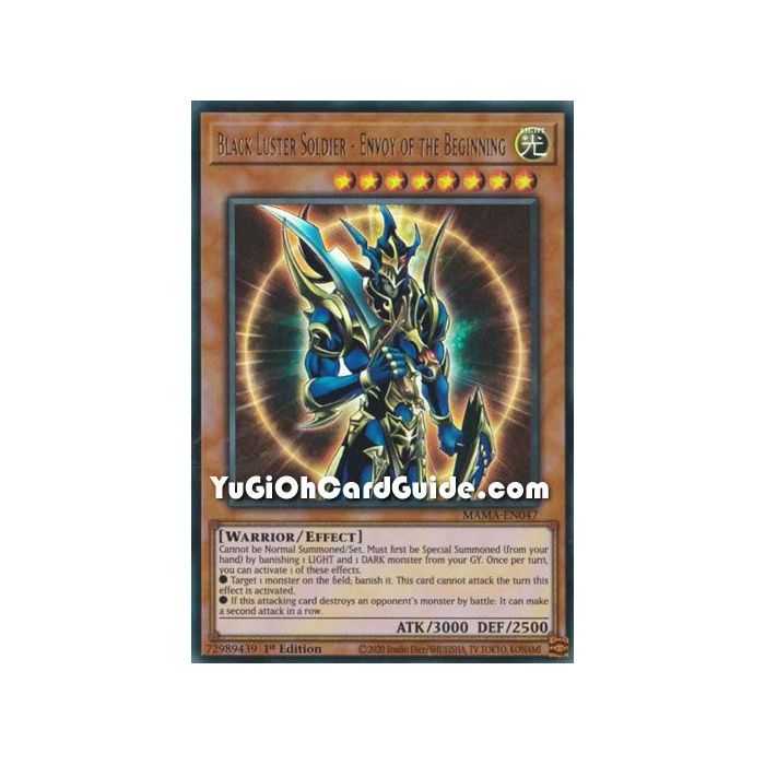 Black Luster Soldier - Envoy of the Beginning (Ultra Rare)