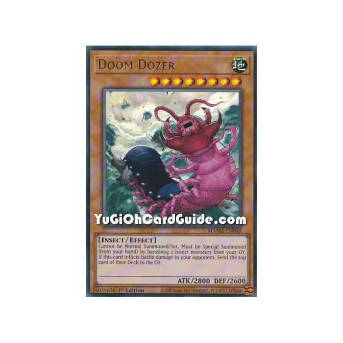 Doom Dozer (Ultra Rare) – Magnificent Mavens | Carta YUGIOH en México
