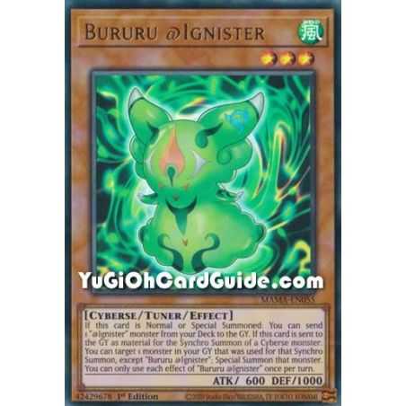 Bururu @Ignister (Ultra Rare) – Magnificent Mavens | Carta YUGIOH en México
