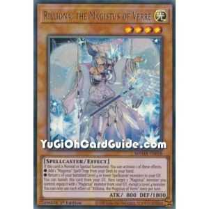 Rilliona, the Magistus of Verre (Ultra Rare) – Magnificent Mavens | Carta YUGIOH en México