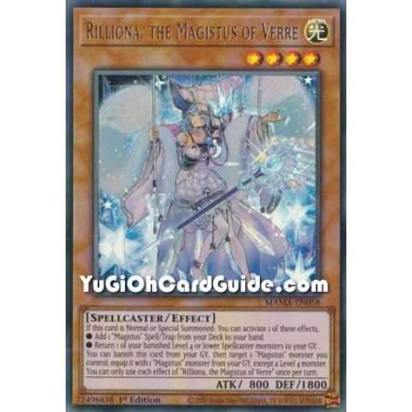 Rilliona, the Magistus of Verre (Ultra Rare) – Magnificent Mavens | Carta YUGIOH en México