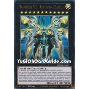 Number 93: Utopia Kaiser (Ultra Rare) – Magnificent Mavens | Carta YUGIOH en México