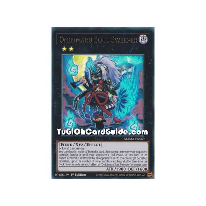 Onibimaru Soul Sweeper (Ultra Rare) – Magnificent Mavens | Carta YUGIOH en México