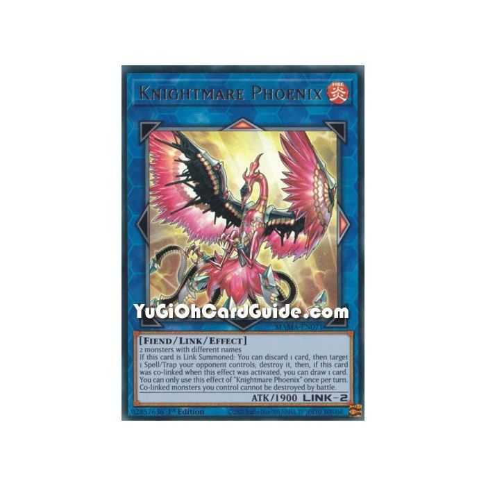 Knightmare Phoenix (Ultra Rare) – Magnificent Mavens | Carta YUGIOH en México