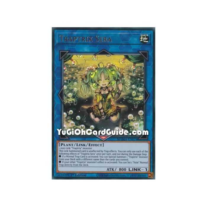 Traptrix Sera (Ultra Rare) – Magnificent Mavens | Carta YUGIOH en México