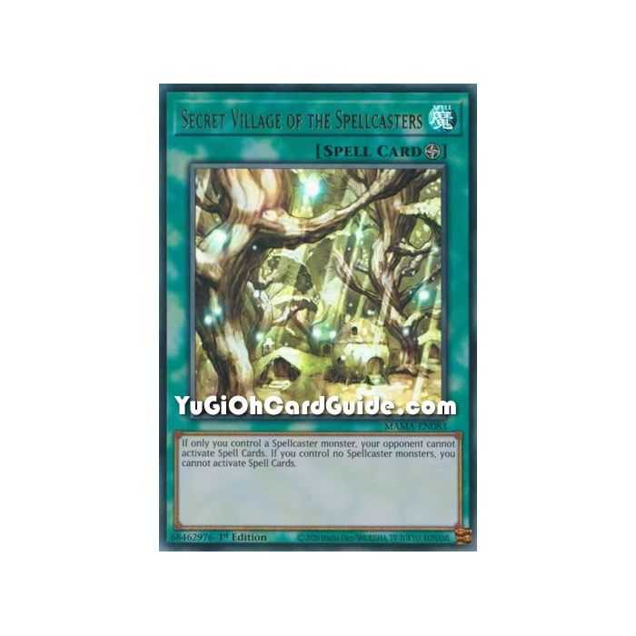 Secret Village of the Spellcasters (Ultra Rare) – Magnificent Mavens | Carta YUGIOH en México