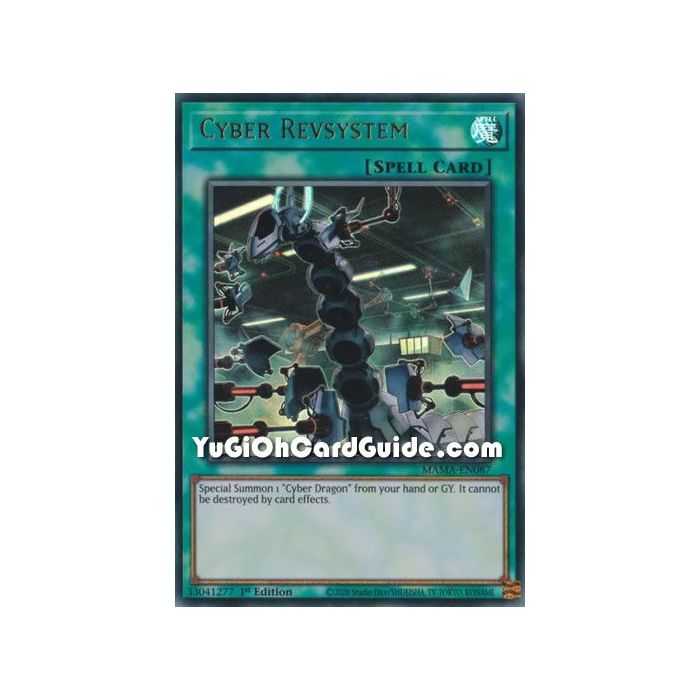 Cyber Revsystem (Ultra Rare) – Magnificent Mavens | Carta YUGIOH en México
