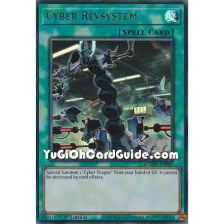 Cyber Revsystem (Ultra Rare) – Magnificent Mavens | Carta YUGIOH en México