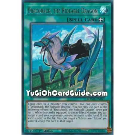 Dracoback, the Rideable Dragon (Ultra Rare) – Magnificent Mavens | Carta YUGIOH en México