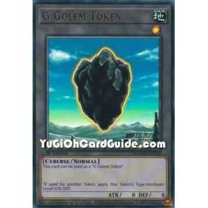 G Golem Token (Ultra Rare) – Magnificent Mavens | Carta YUGIOH en México