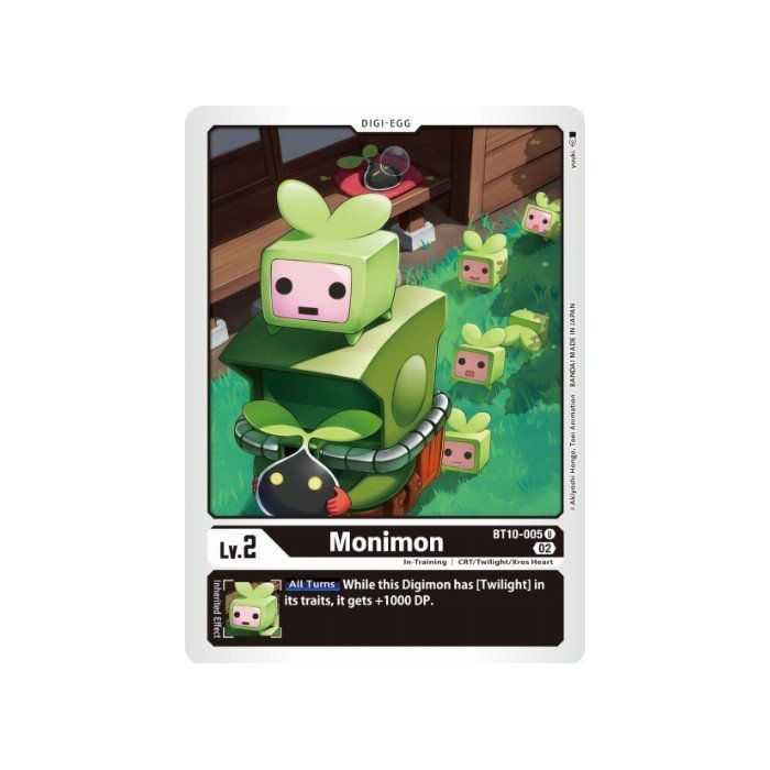 Monimon (Uncommon) – BT10 Xros Encounter | Carta DIGIMON en México