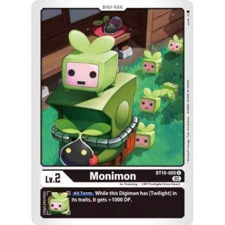 Monimon (Uncommon) – BT10 Xros Encounter | Carta DIGIMON en México