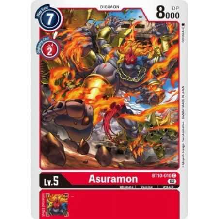 Asuramon (Common) – BT10 Xros Encounter | Carta DIGIMON en México