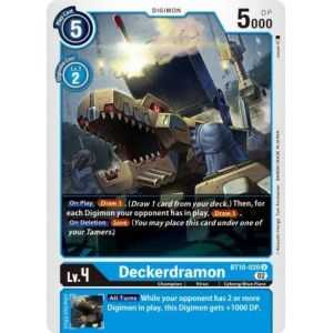 Deckerdramon (Uncommon) – BT10 Xros Encounter | Carta DIGIMON en México