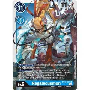 Regalecusmon (Common) – BT10 Xros Encounter | Carta DIGIMON en México
