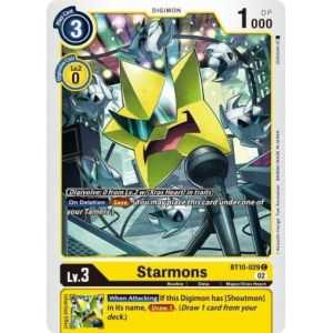 Starmons (Common) – BT10 Xros Encounter | Carta DIGIMON en México
